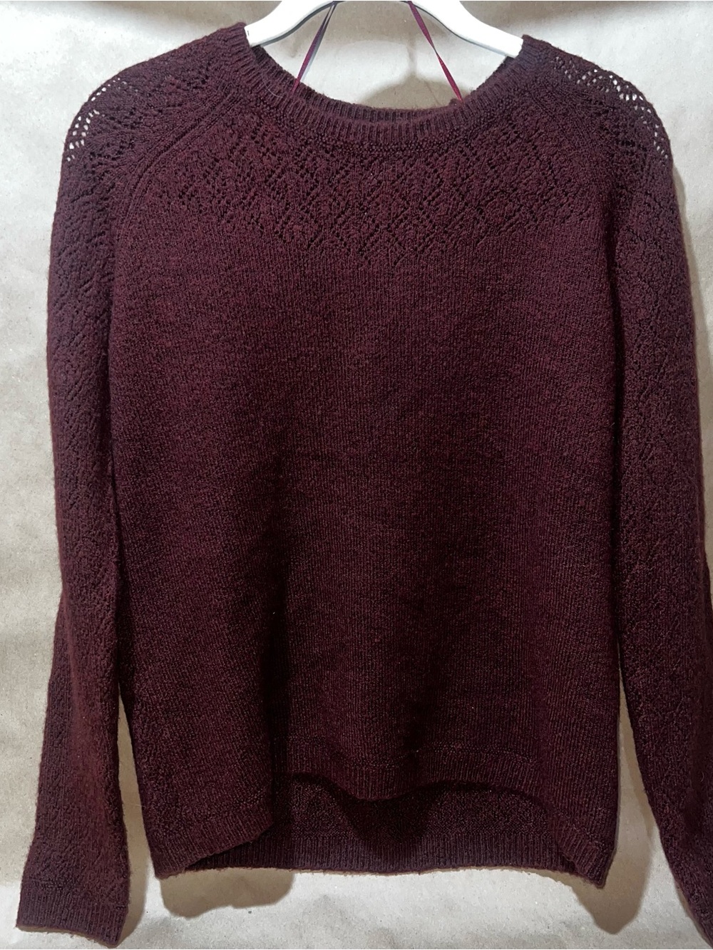 Kuhl Women's Crewneck Sweater in Burgundy